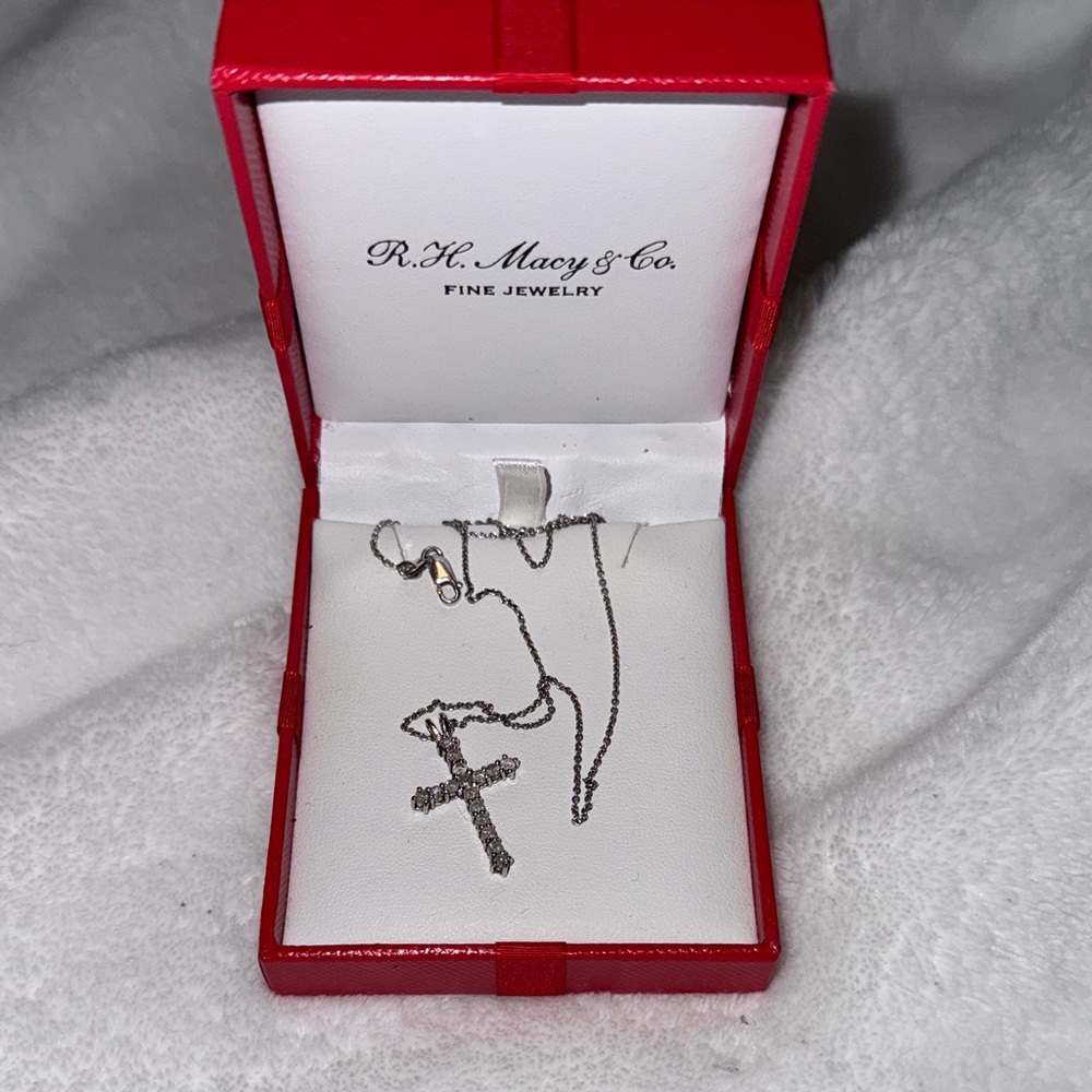 Silver Cross Necklace